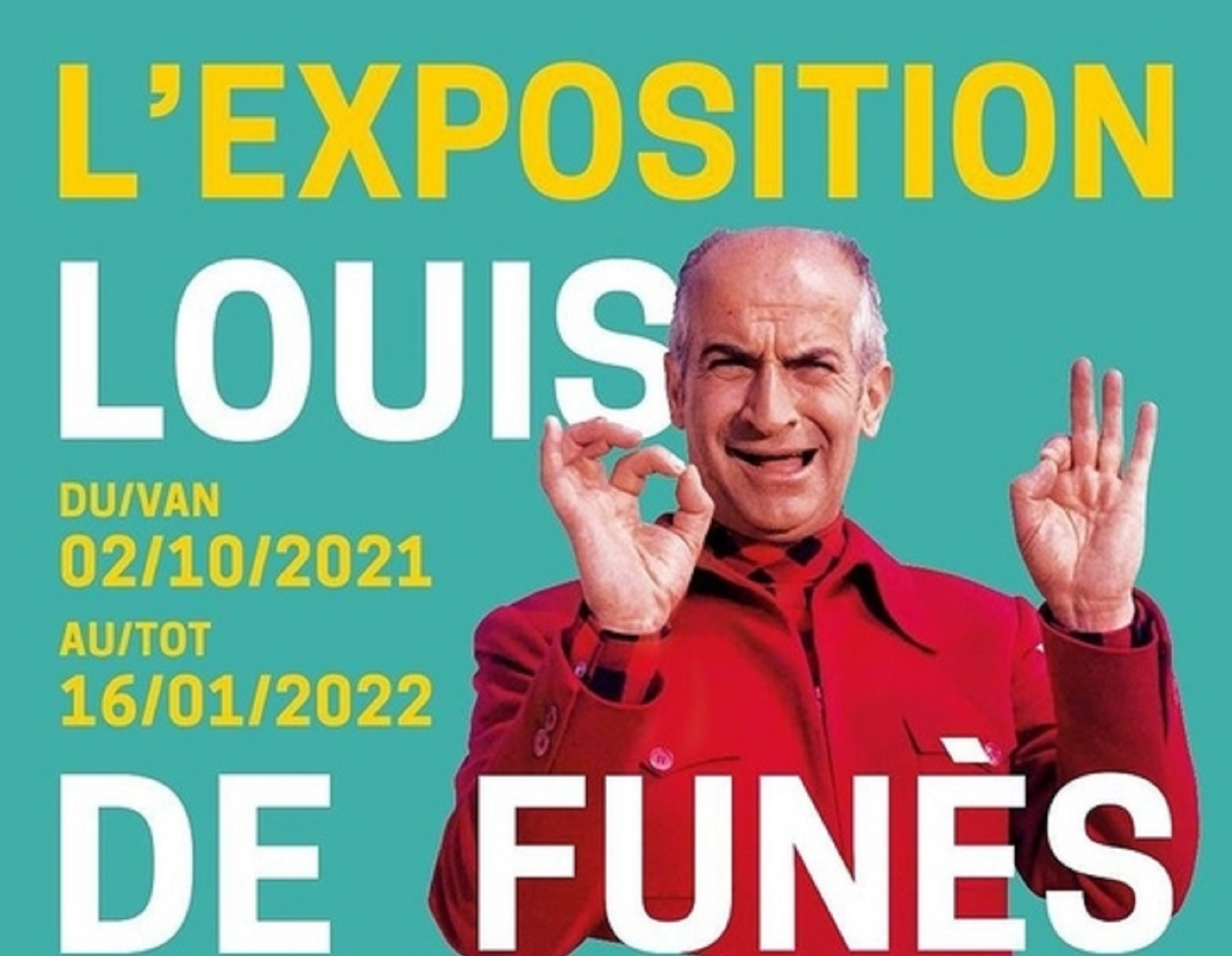 L’exposition Louis de Funès au Palace