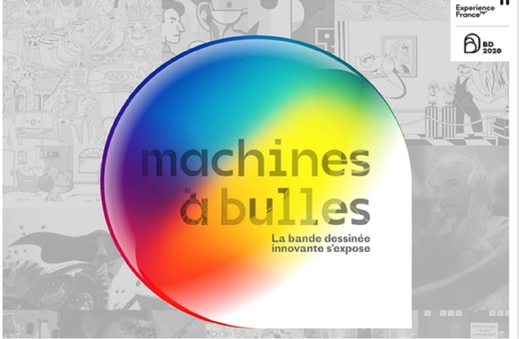 L’exposition Machines à bulles : renouvelle les codes du 9e art